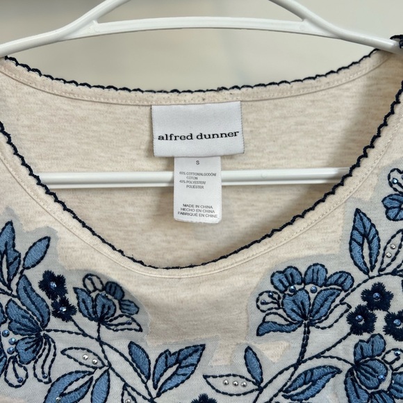 Alfred Dunner Sweater - 3/4 Sleeve - Size Small 🌸✨ - Picture 4 of 6